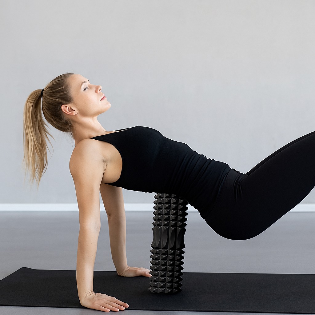 Foam Roller High Density - EVA Foam Fitness Back Roll Trigger
