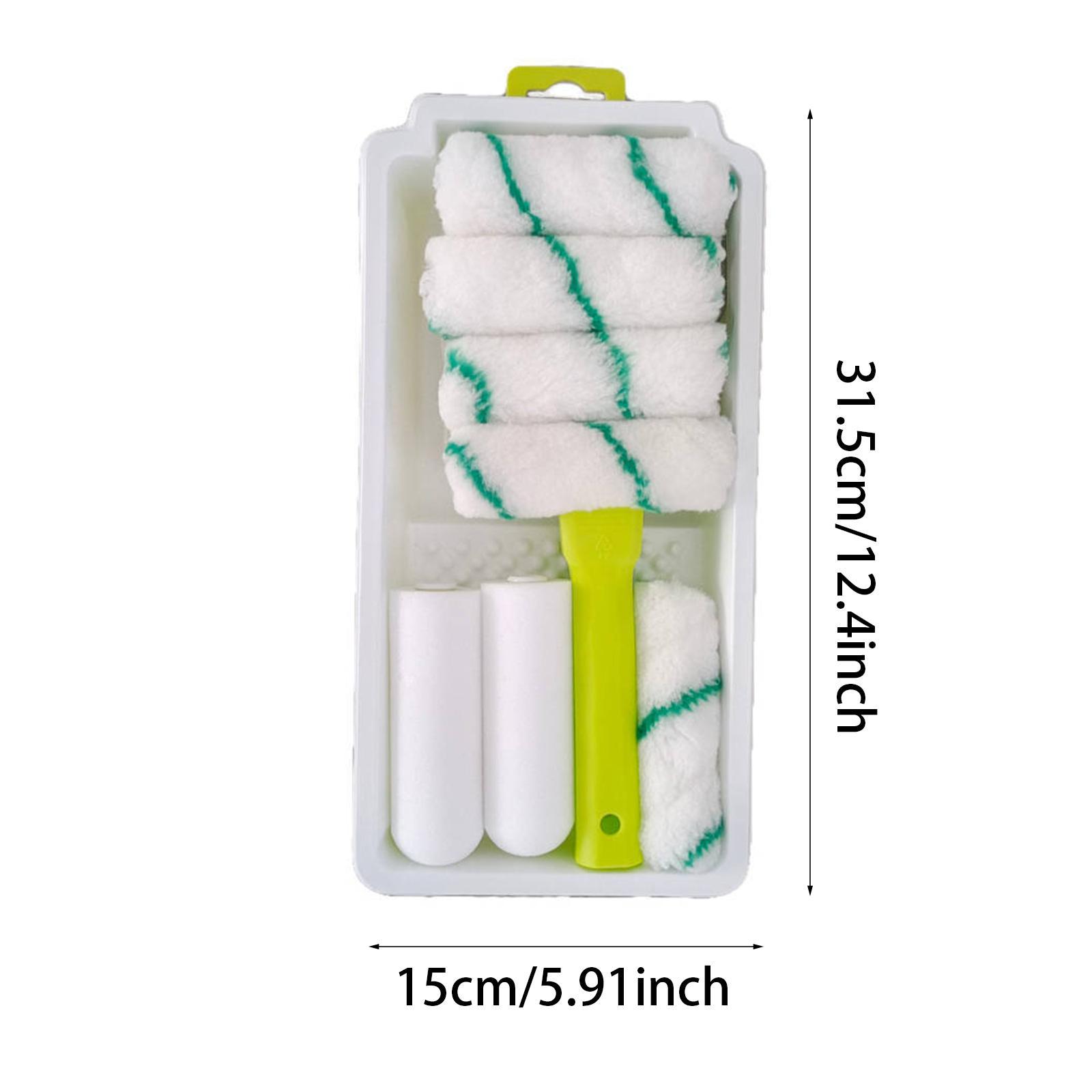 Foam Roller High Density - Paint Roller with Frame, Tray, Liners