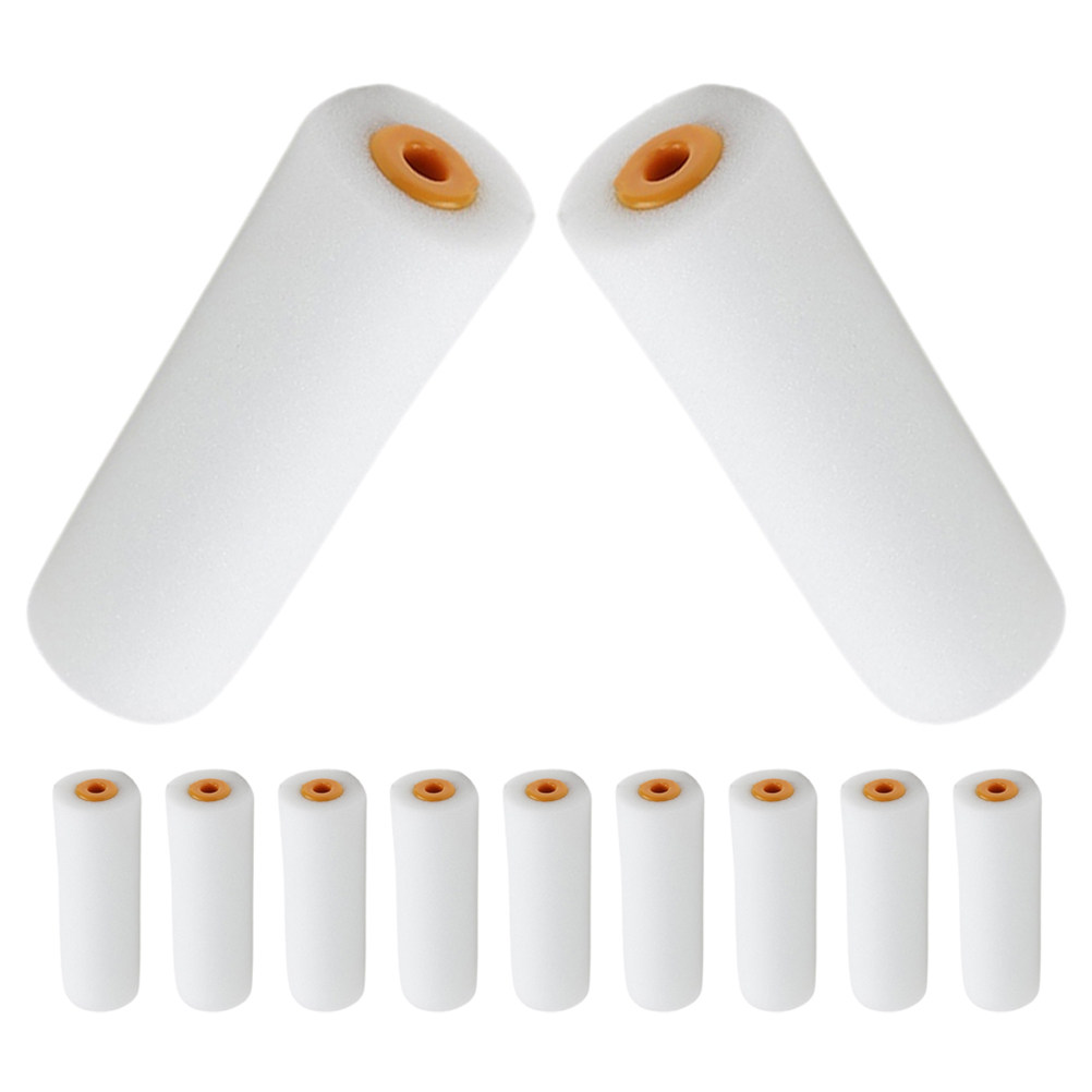 Foam Roller High Density - 12Pcs High Density Foam Paint Roller