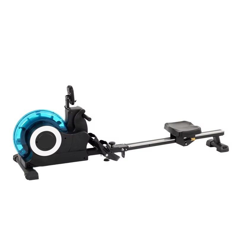 Home Gym Rowing Machine - Water Resistance Sound off Collapsible Aerobic