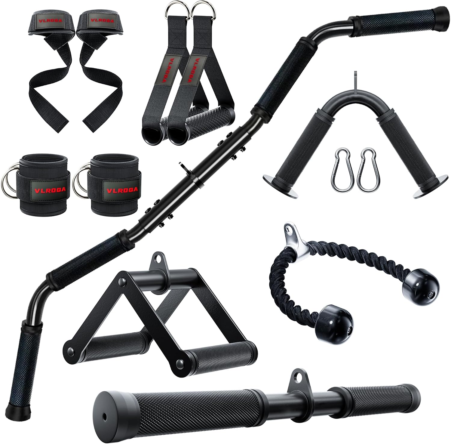 Home Gym Weights - Home Gym Cable Attachments Set -