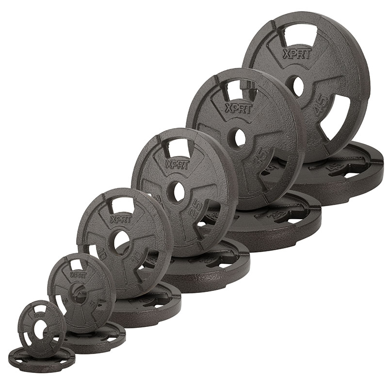 Home Gym Weights - Professional 300LB Cast Iron Barbell Home