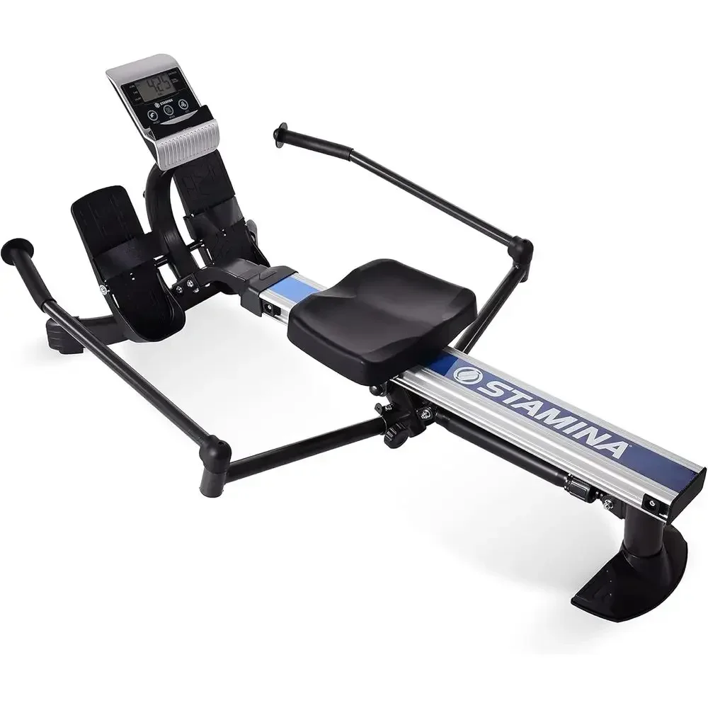 Home Gym Rowing Machine - Hydraulic Rowing Machine, 250 lbs Resistance,