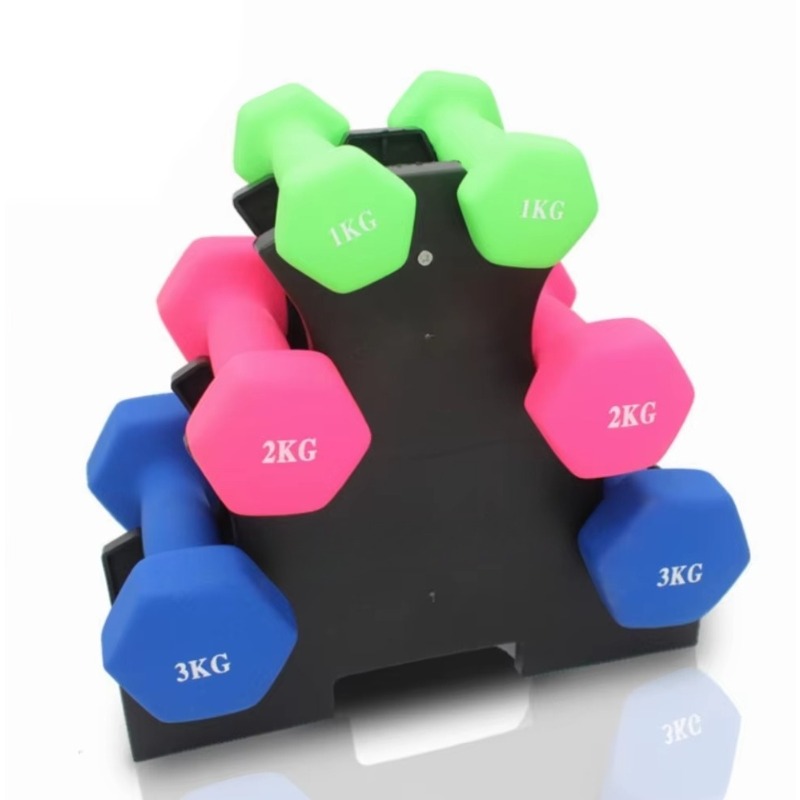 3-Tier  Dumbbell Storage Rack  - Home Gym Weights ulasan dan harga