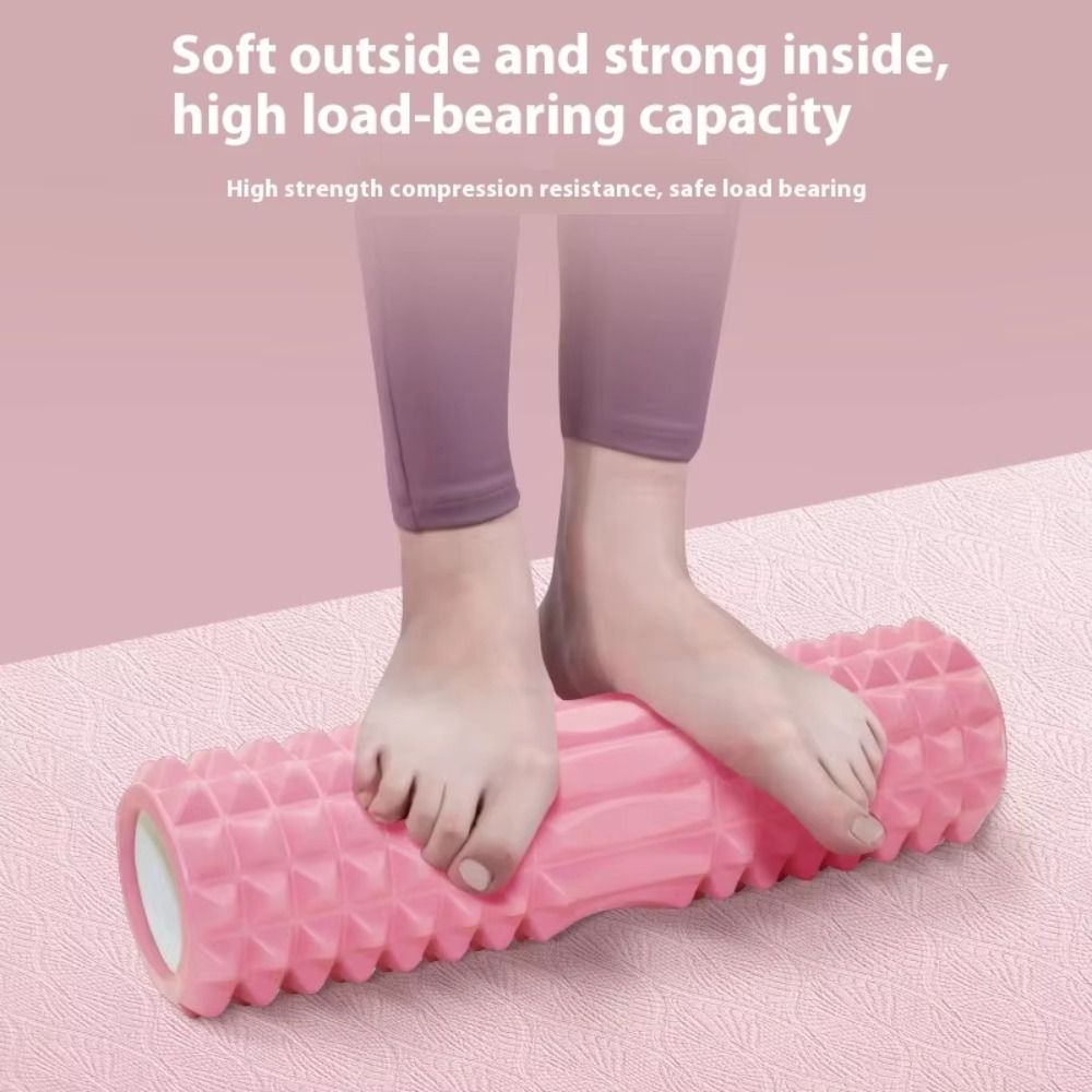 EVA Foam Fitness Back Roll Tri - Foam Roller High Density ulasan dan harga
