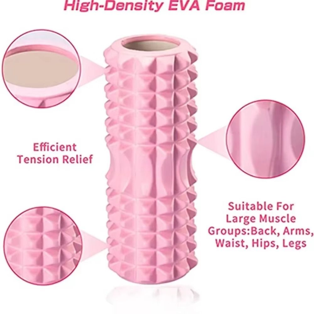 EVA Foam Fitness Back Roll Tri - Foam Roller High Density ulasan dan harga