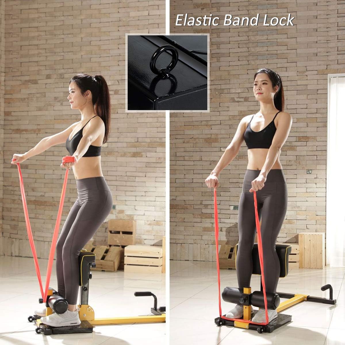 Home Gym Core Workout, PVC Mat - Home Gym Yellow ulasan dan harga