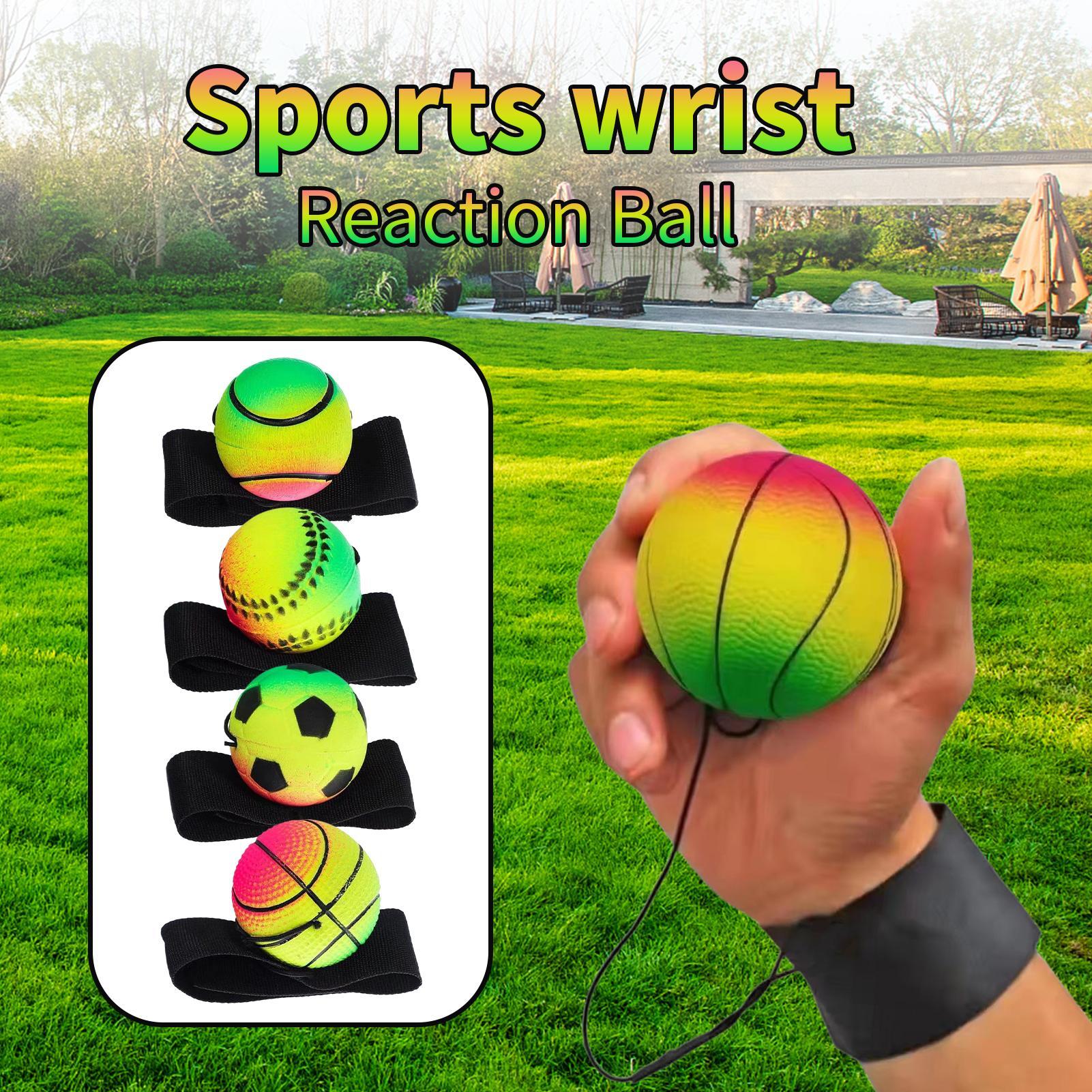 Wrist Ball 4-Piece Rubber Wris - Home Gym Luxury ulasan dan harga