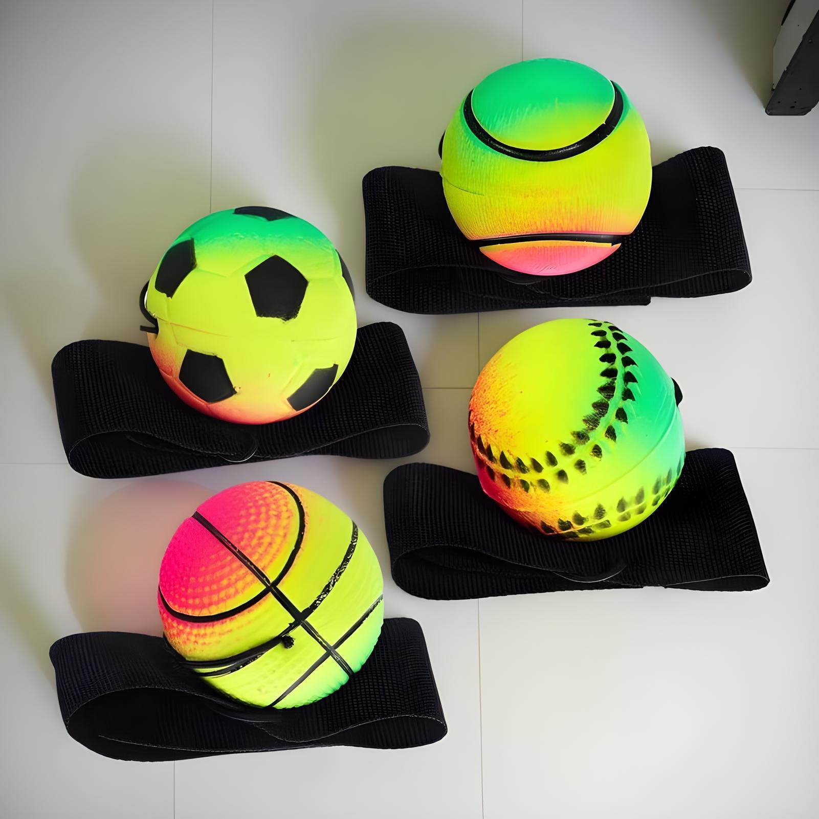 Wrist Ball 4-Piece Rubber Wris - Home Gym Luxury ulasan dan harga