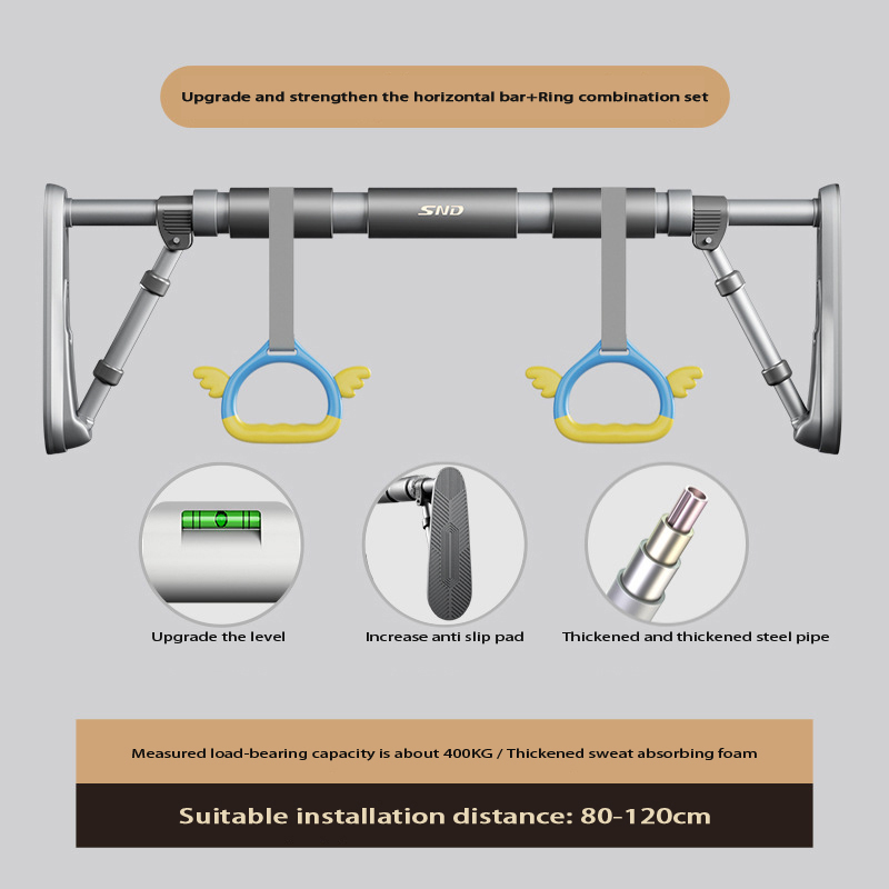 Anti-skid Horizontal Bar for D - Suspension Trainer Door ulasan dan harga