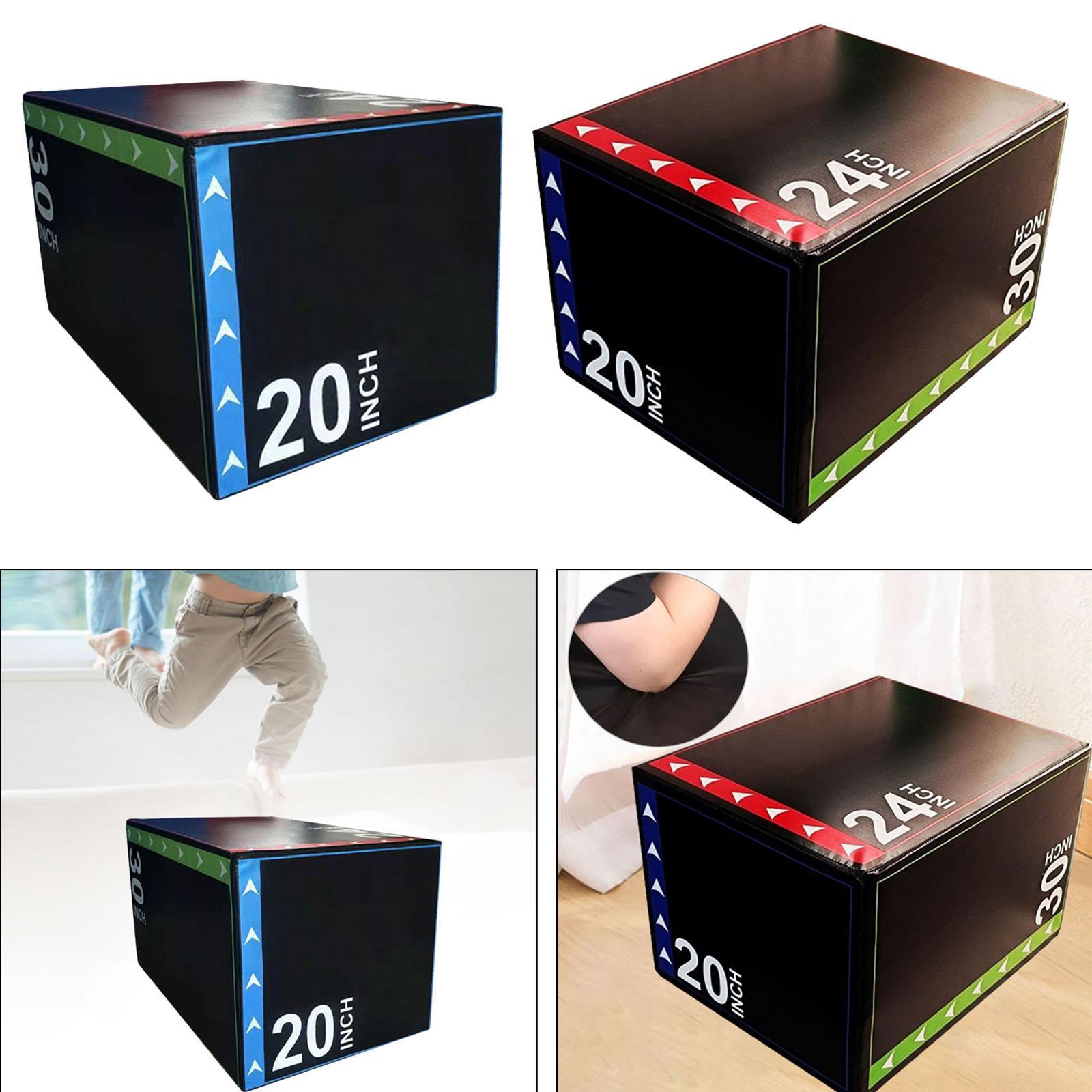 3-in-1Jump Box Plyometric Box  - Home Gym Jump Box ulasan dan harga