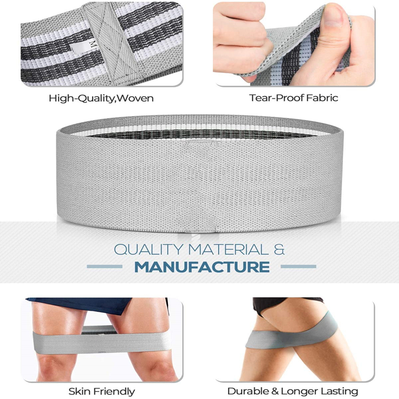 3PCS Women Men Fabric Resistan - Home Gym Online ulasan dan harga
