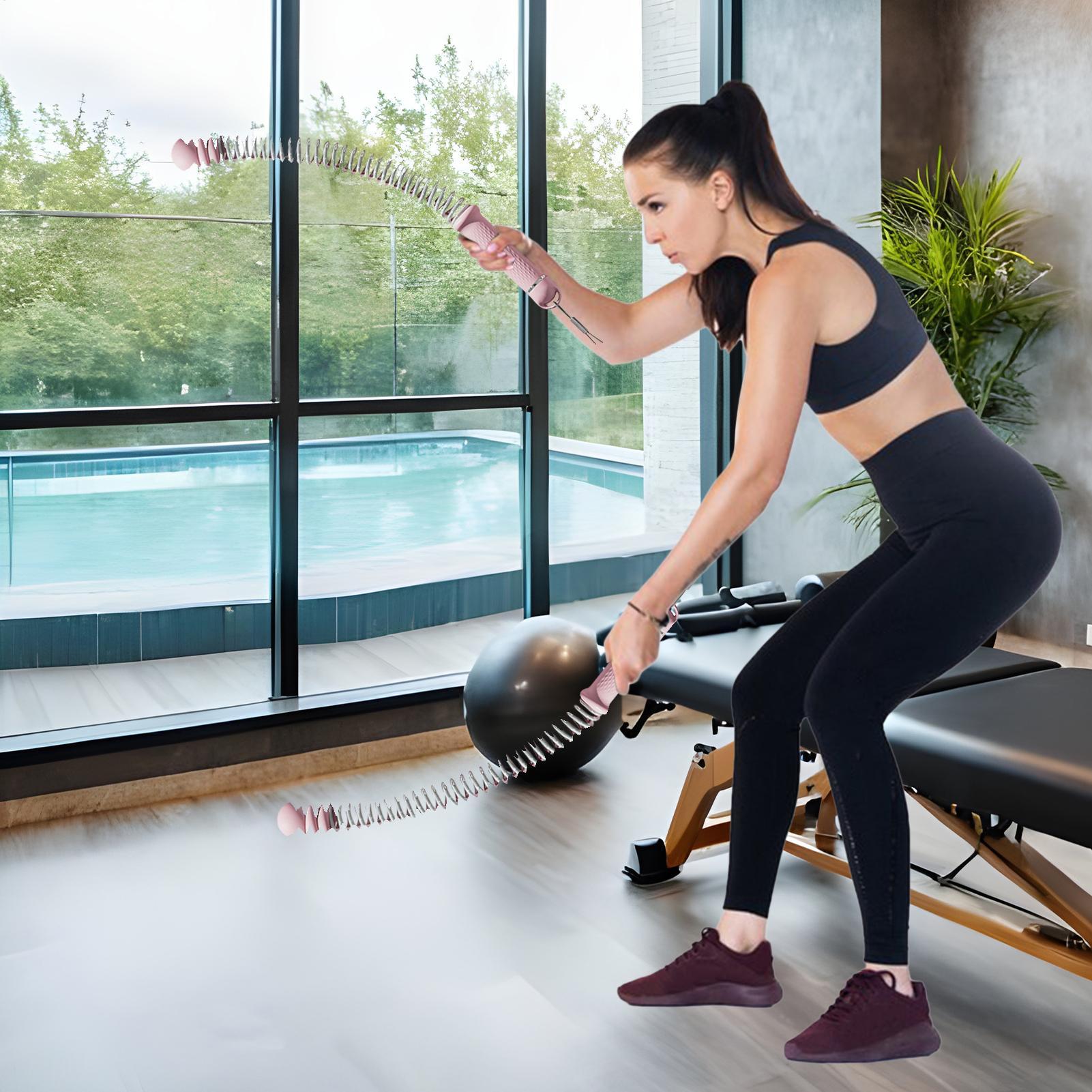 Cordless Battle Rope Cordless  - Home Gym Weights ulasan dan harga