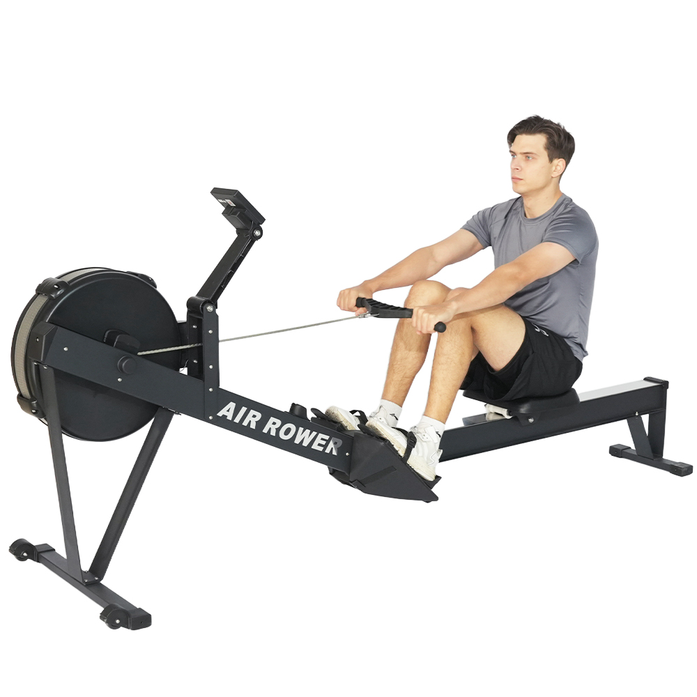 Durable Foldable Steel Air Res - Home Gym Rowing Machine ulasan dan harga