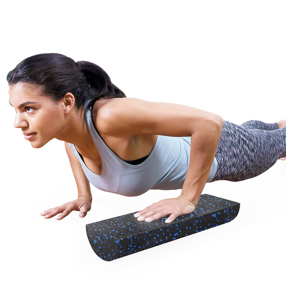Half-Round Yoga Roller Yoga Co - Foam Roller High Density ulasan dan harga