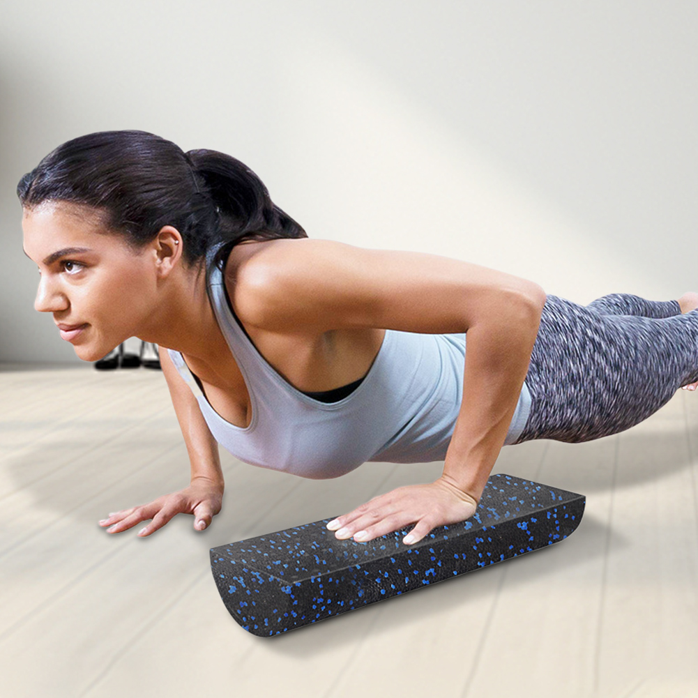 Half-Round Yoga Roller Yoga Co - Foam Roller High Density ulasan dan harga