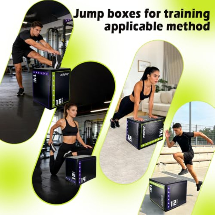 Home gym exercise box: foam bl - Home Gym Jump Box ulasan dan harga