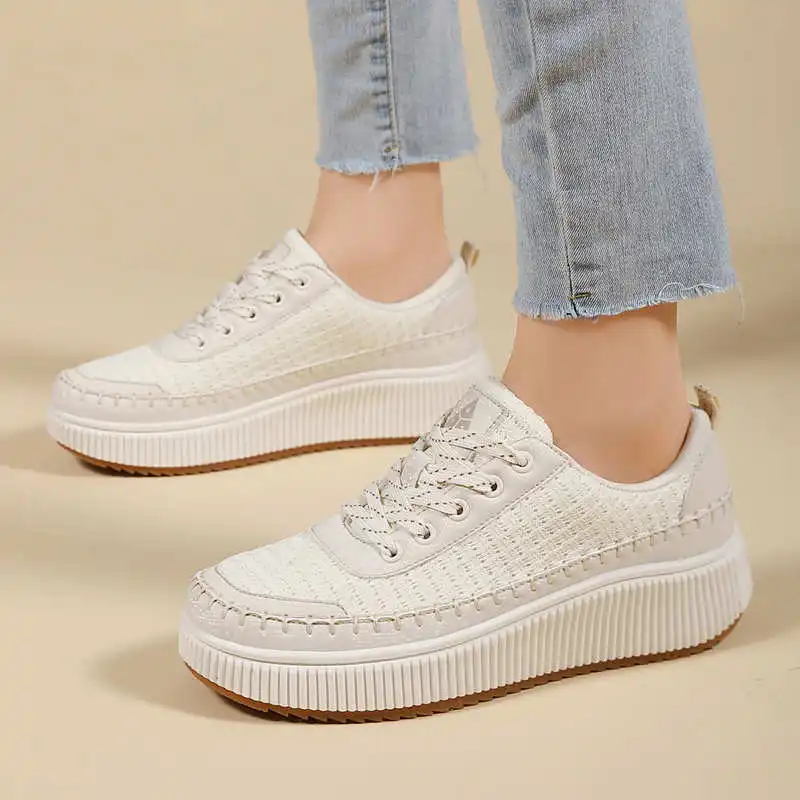 Brown Shoes Woman Flats Autumn - Home Gym Outdoor Ideas ulasan dan harga
