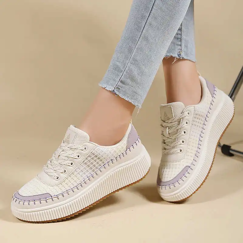 Brown Shoes Woman Flats Autumn - Home Gym Outdoor Ideas ulasan dan harga
