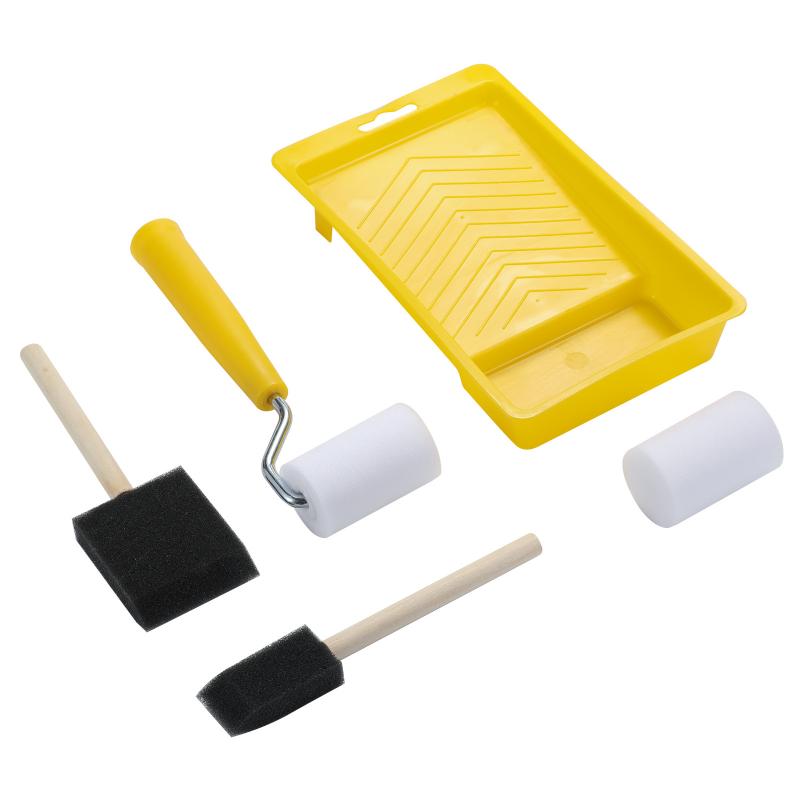 texture6PCS 2 Inch Mini Paint  - Foam Roller High Density ulasan dan harga
