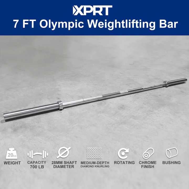 High Quality 7FT Steel 20kg Ba - Olympic Barbell 20Kg ulasan dan harga