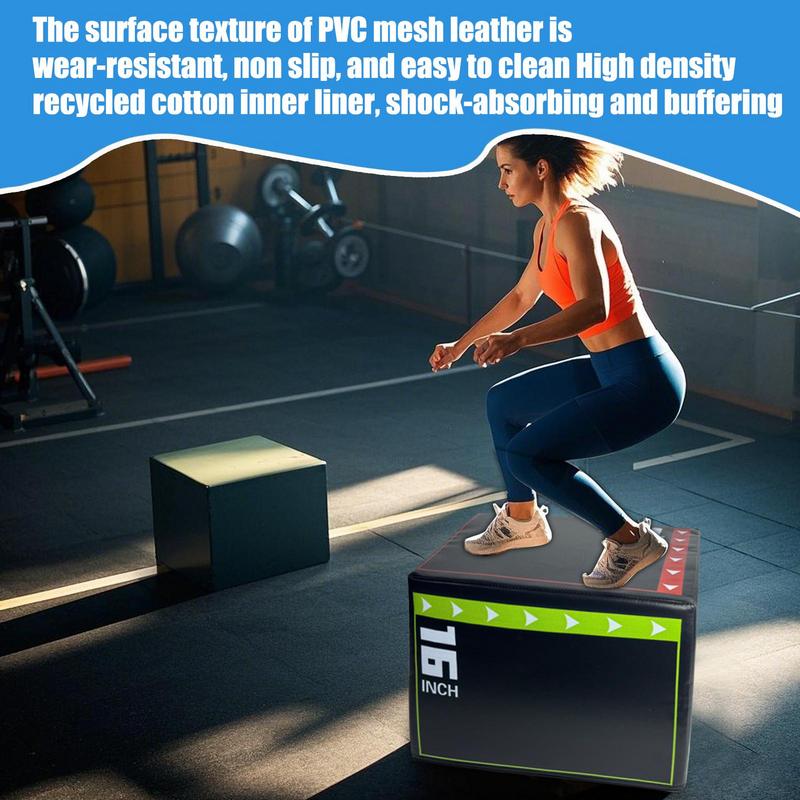 Plyometric Jump Box Shockproof - Home Gym Jump Box ulasan dan harga