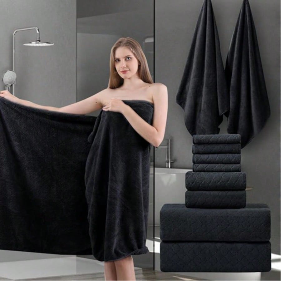 Oversized Bath Towel Set Luxur - Home Gym Luxury ulasan dan harga