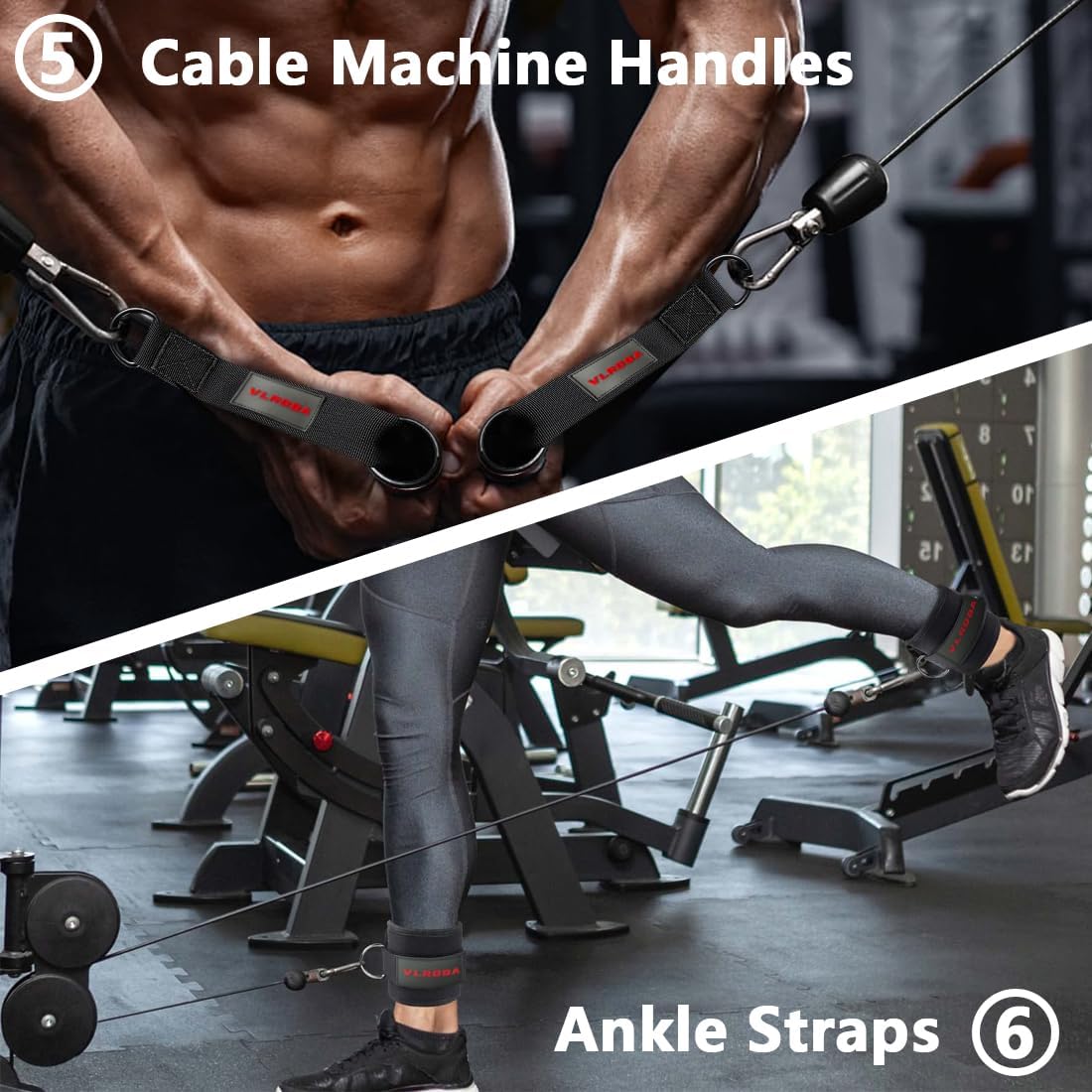 Home Gym Cable Attachments Set - Home Gym Weights ulasan dan harga