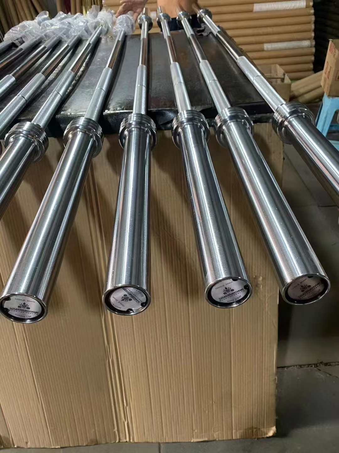 20kg Steel Barbell Bar for Gym - Olympic Barbell 20Kg ulasan dan harga