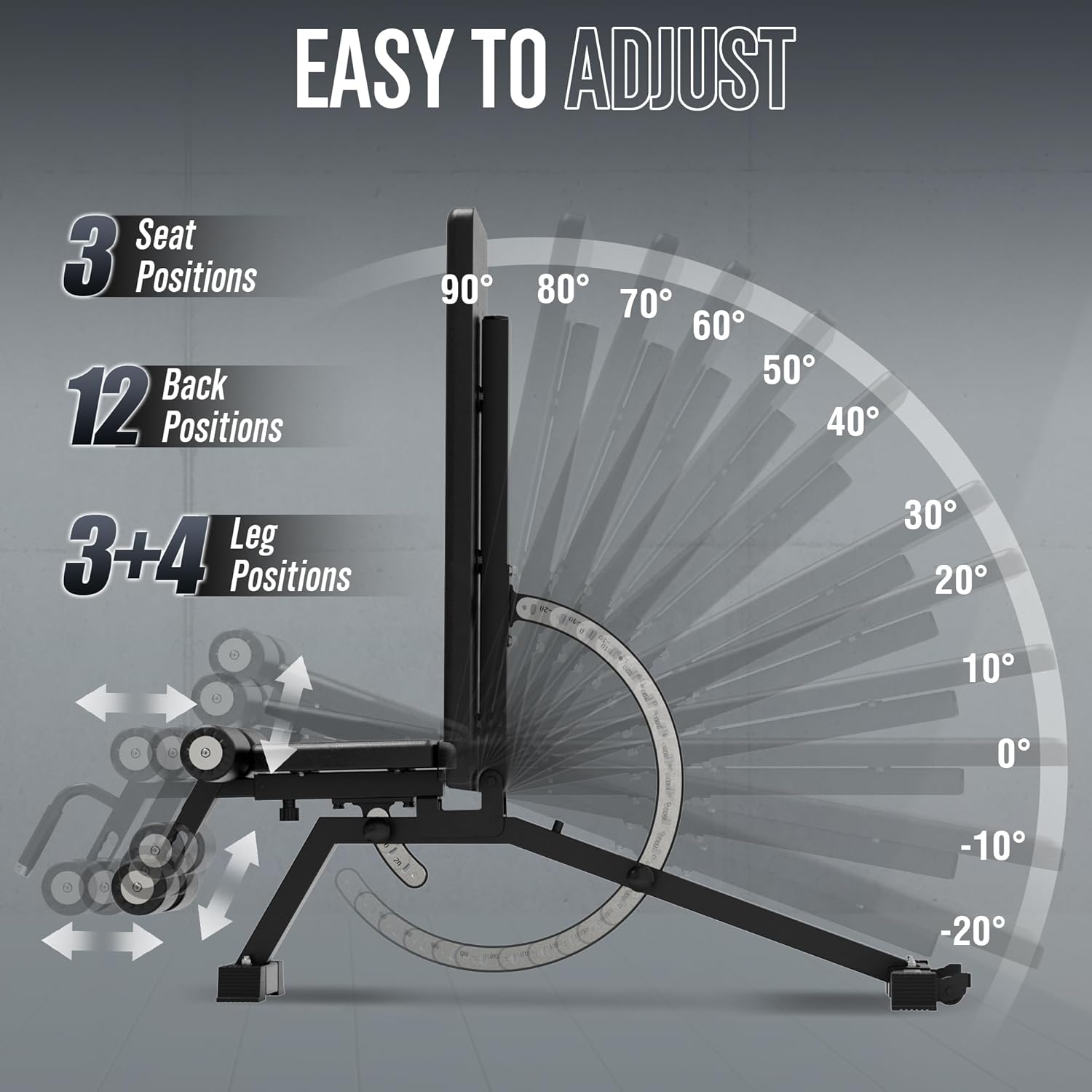 Home Gym Weight Bench - Steel  - Home Gym Weights ulasan dan harga