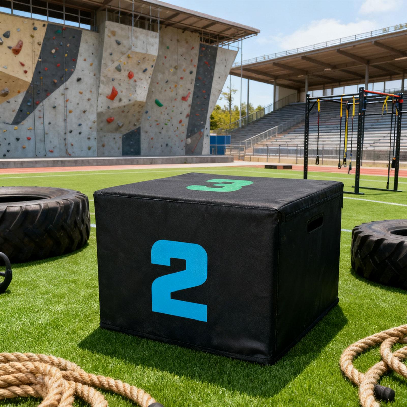 PVC Plyometric Jump Box Step P - Home Gym Jump Box ulasan dan harga