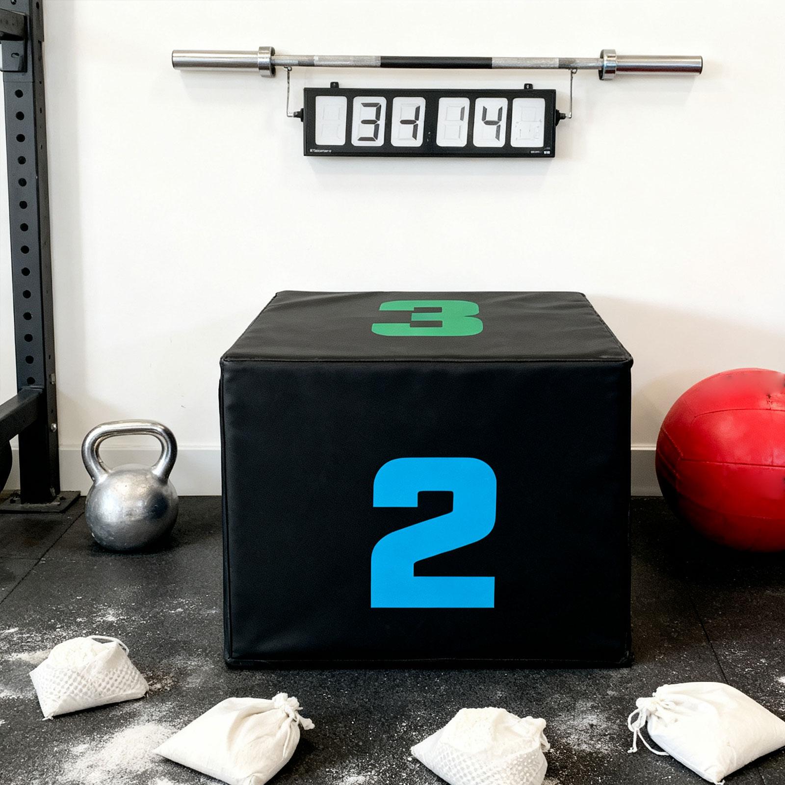 PVC Plyometric Jump Box Step P - Home Gym Jump Box ulasan dan harga
