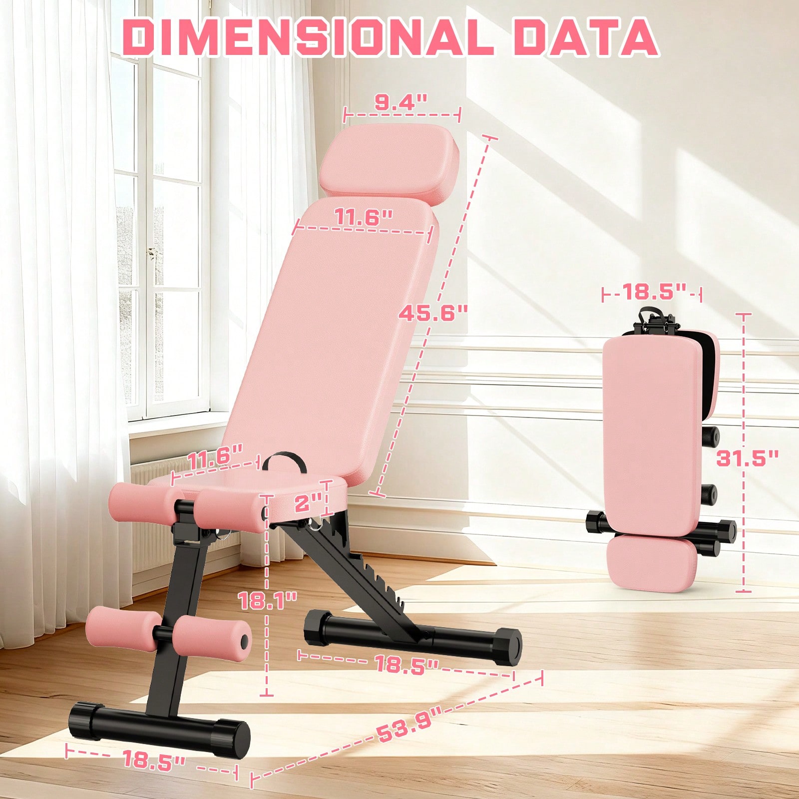 GIKPAL 9 Positions Adjustable  - Home Gym Luxury ulasan dan harga