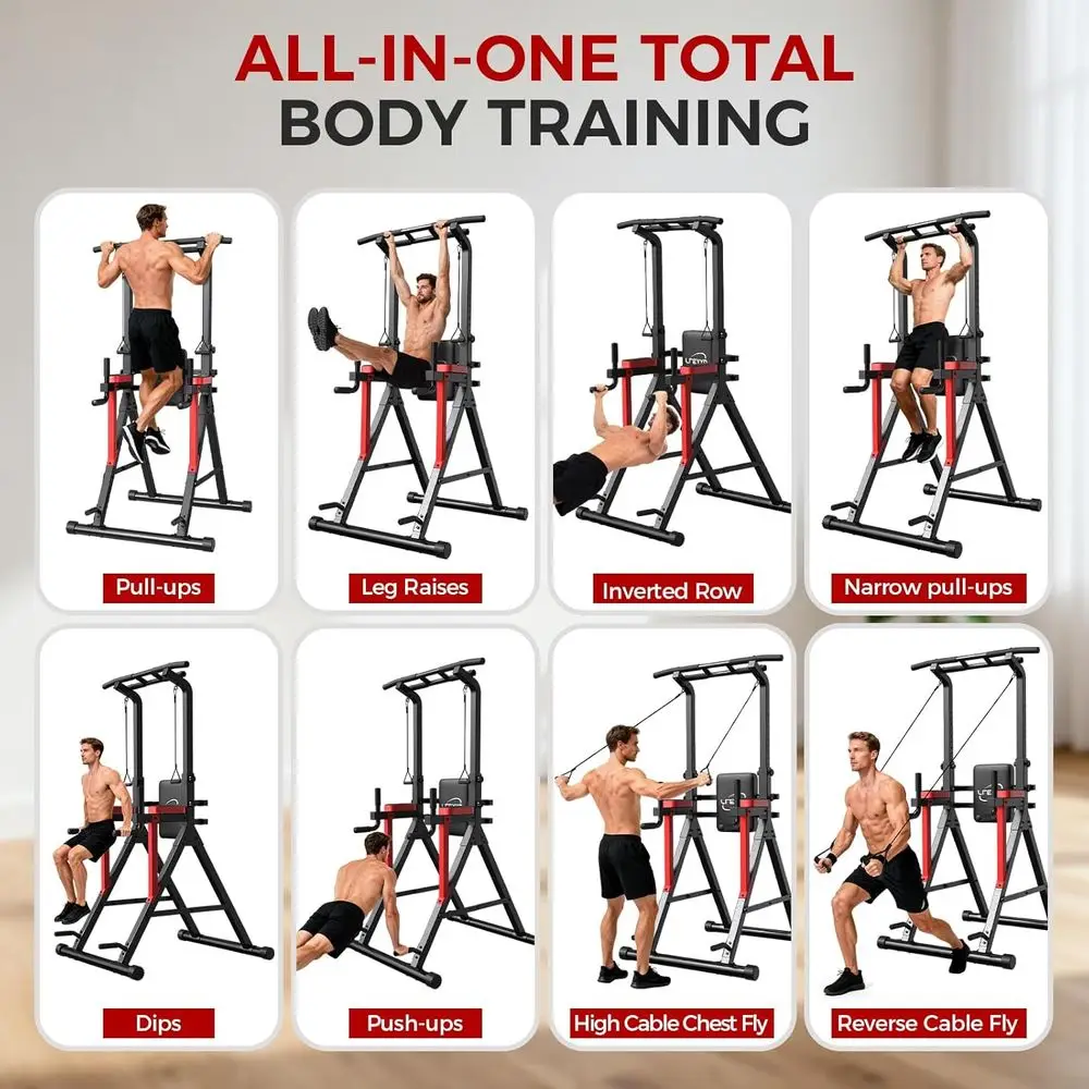 Adjustable Height Dip Station  - Home Gym Multi Station ulasan dan harga