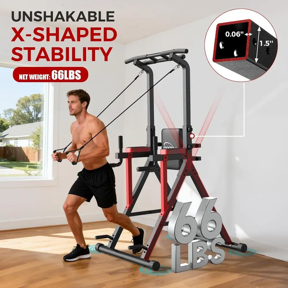 Adjustable Height Dip Station  - Home Gym Multi Station ulasan dan harga