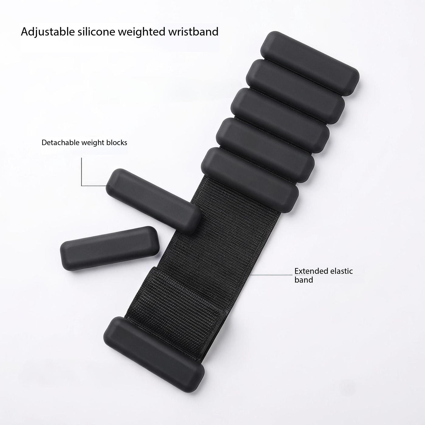900g*2 Wearable Wrist Weight B - Home Gym Weights ulasan dan harga