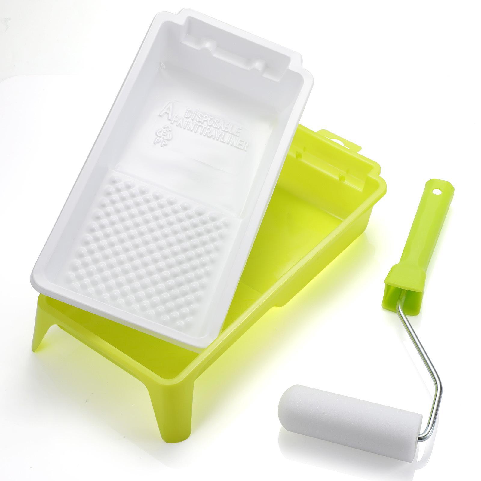 Paint Roller with Frame, Tray, - Foam Roller High Density ulasan dan harga