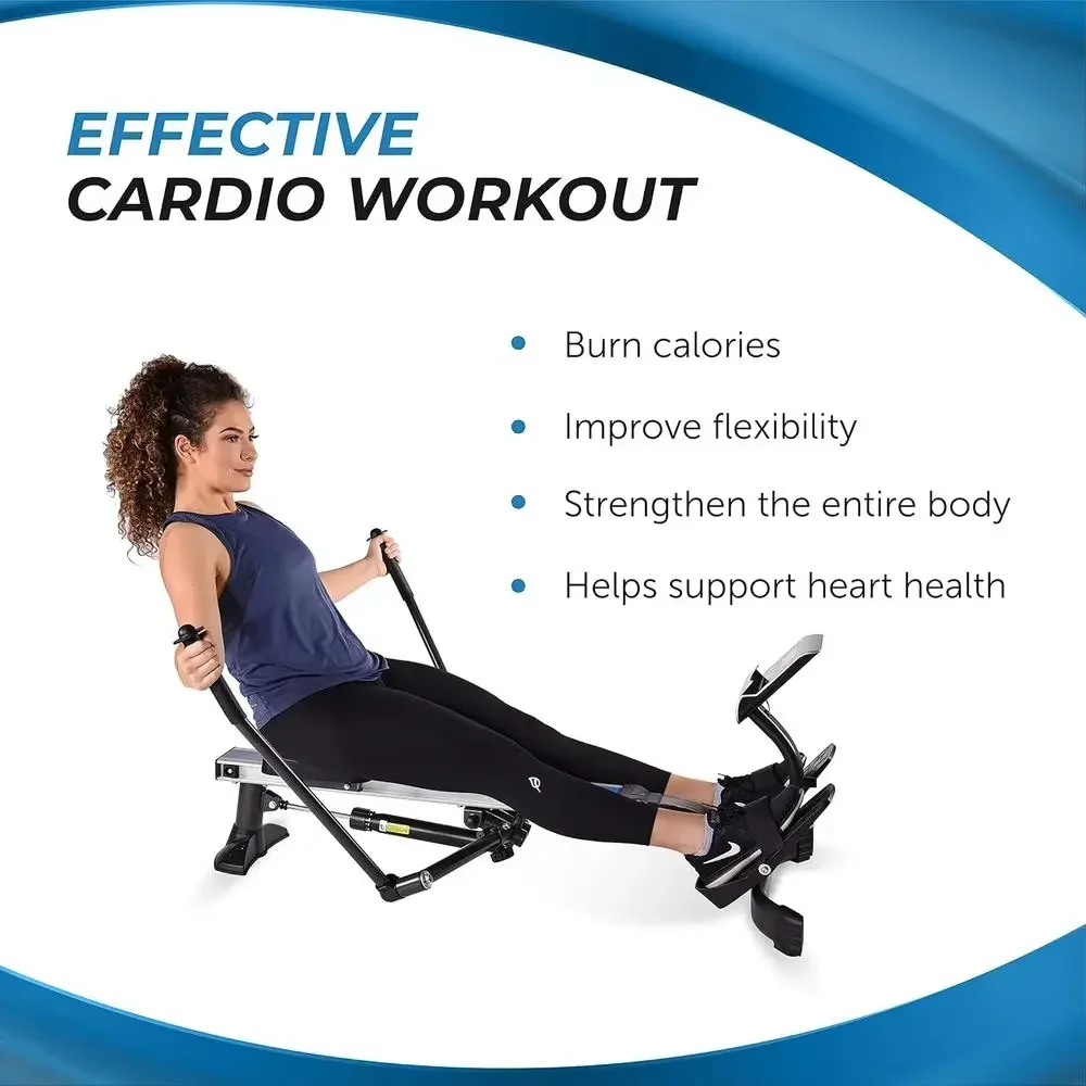 Hydraulic Rowing Machine, 250  - Home Gym Rowing Machine ulasan dan harga