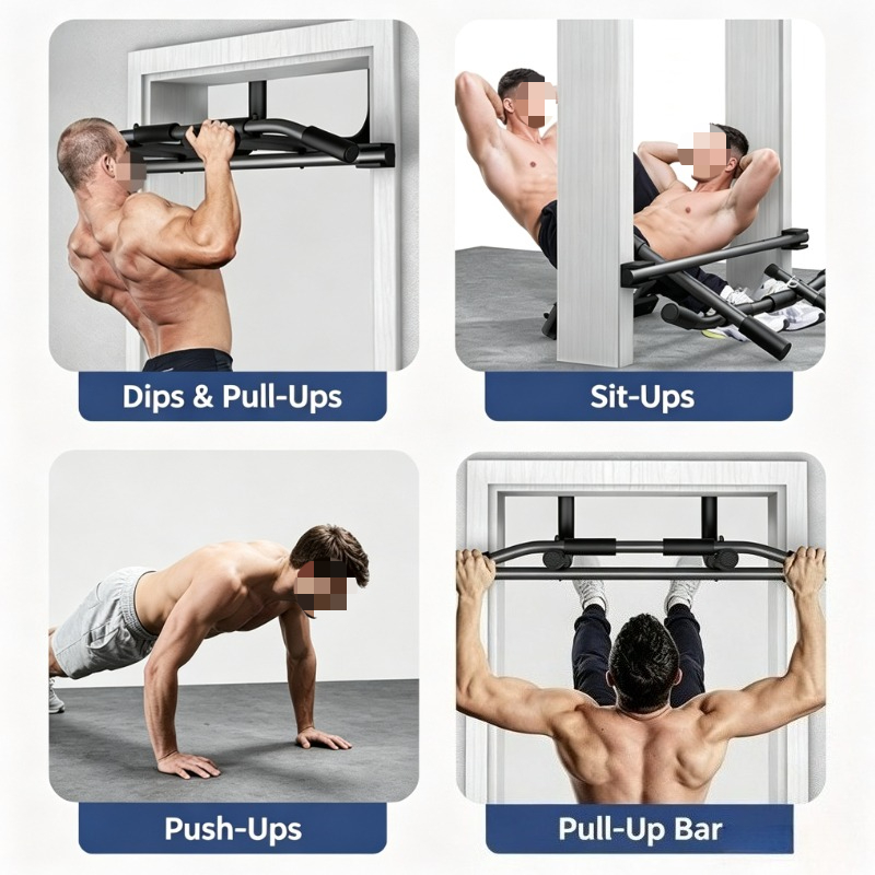 Portable Door Frame Chin-Up Ba - Suspension Trainer Door ulasan dan harga