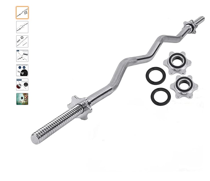 Pro Fitness Barbell for Streng - Olympic Barbell 20Kg ulasan dan harga