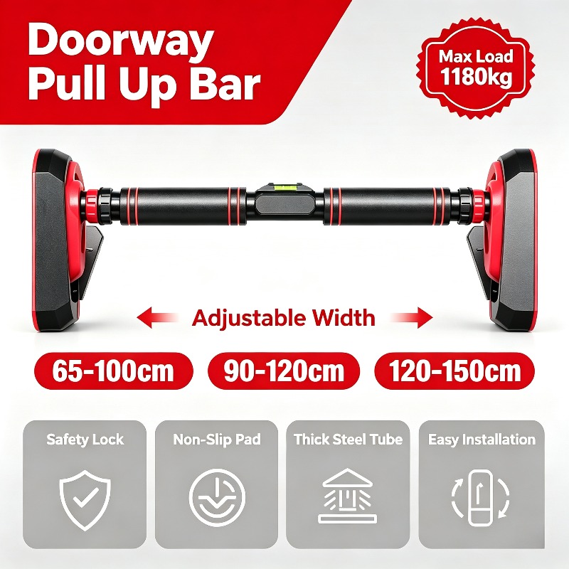 No Drill Door Mount Pull Up Ba - Suspension Trainer Door ulasan dan harga