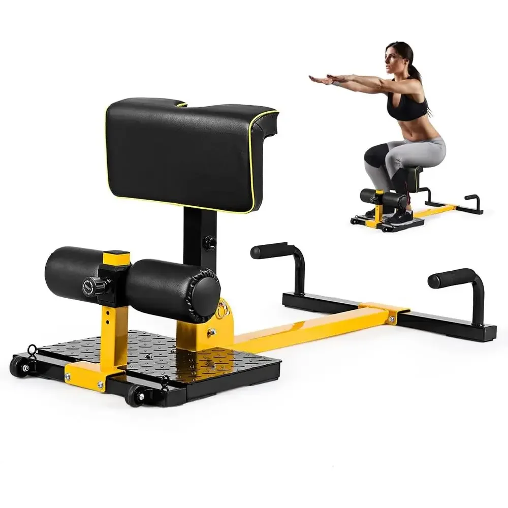 8-in-1 Multi-Functional Squat, - Home Gym Yellow ulasan dan harga