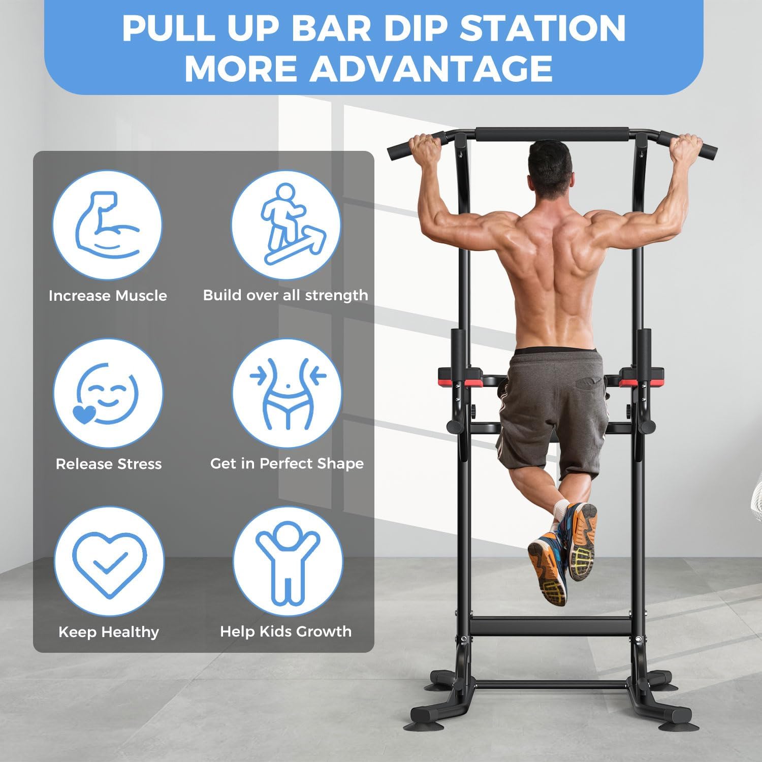 Home Gym Multi - Function Dip  - Home Gym Multi Station ulasan dan harga